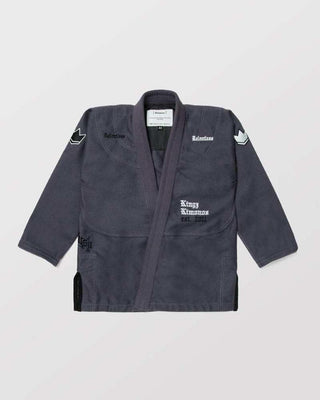 BJJ Gi Kingz Relentless Grigio