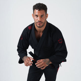 BJJ Gi Kingz Ultralight 2.0 IBJJF Nero