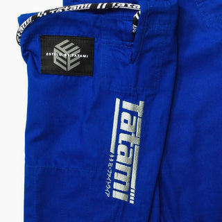 BJJ Gi Tatami Fightwear Estilo Black Label blu-grigio