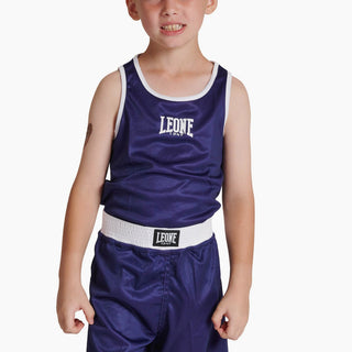 Canotta bambino boxe Leone Double Face AB214J