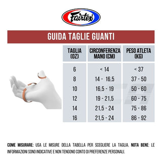 Guantoni Muay Thai Fairtex BGV1 traspiranti Rosso