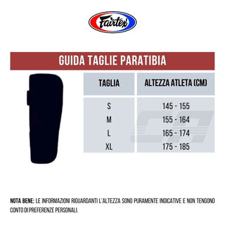 Paratibia a calza Fairtex Neoprene SP6