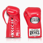 Guantoni Cleto Reyes Professional CB2 Rosso con lacci