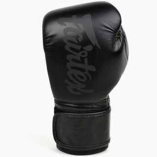 Guantoni Muay Thai Fairtex BGV14 Nero-nero