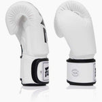 Guantoni Muay Thai Fairtex ONE Bianco