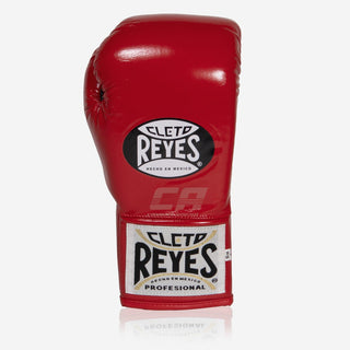 Guantoni Cleto Reyes Safetec CB4 Rosso-nero con lacci