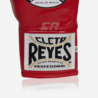 Guantoni Cleto Reyes Safetec CB4 Rosso-nero con lacci