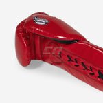 Guantoni Cleto Reyes Safetec CB4 Rosso-nero con lacci