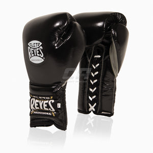 Guantoni Cleto Reyes Traditional Training CE4 Nero-argento con lacci