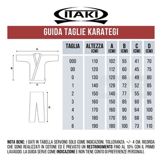 Karategi Itaki Training Art. 45A Bianco