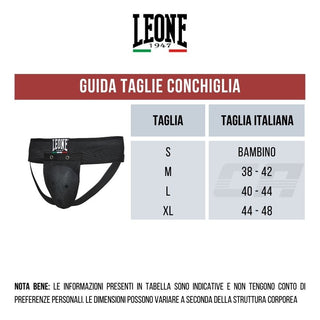 Conchiglia Uomo Leone PR321 Nero