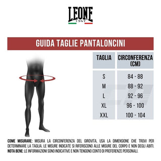 Pantaloncini allenamento Leone DNA ABX712