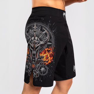 Pantaloncini MMA Venum Gladiator 5.0 Nero-Argento-Combat Arena