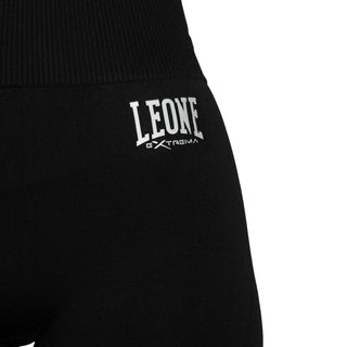 Pantaloncini a compressione donna Leone Logo ABX123