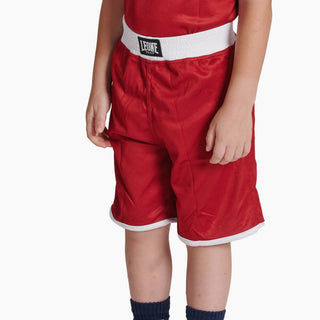 Pantaloncini bambino boxe bambino Leone 1947 Double Face AB215J