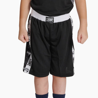 Pantaloncini bambino boxe bambino Leone Iconic AB232J