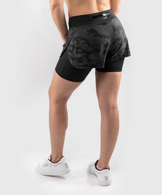 Pantaloncini donna a compressione Venum Defender Hybrid