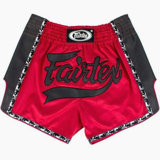 Pantaloncini kick-thai Fairtex BS1703 Rosso