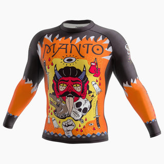 Rashguard Manto Diablo maniche lunghe