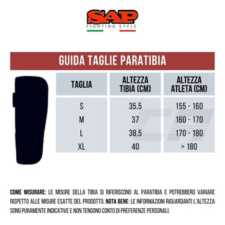 Paratibia SAP Elite con parapiede