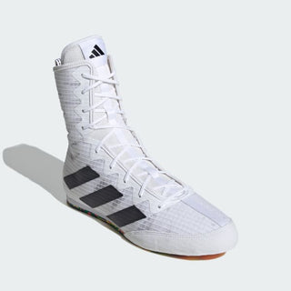 Scarpe da Boxe Adidas Box Hog 4 Bianco-nero