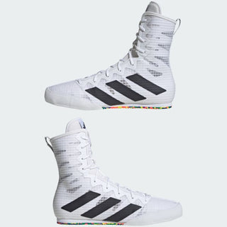 Scarpe da Boxe Adidas Box Hog 4 Bianco-nero