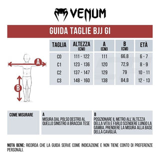 BJJ Gi Venum Contender Bambino