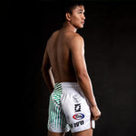 Pantaloncini Kick-Thai Fairtex BS1923 Racer Bianco