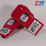 Guantoni Cleto Reyes Safetec CB4 Rosso-nero con lacci