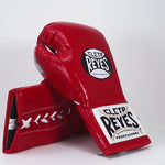 Guantoni Cleto Reyes Safetec CB4 Rosso con lacci