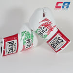 Guantoni Cleto Reyes Professional CB2 Bianco-rosso Mexican con lacci