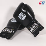 Guantoni Cleto Reyes Traditional Training CE4 Nero-argento con lacci