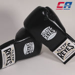 Guantoni Cleto Reyes Safetec CB4 Nero-argento con lacci