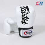 Guantoni Muay Thai Fairtex BGV19 Deluxe Bianco