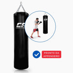 Sacco da boxe Combat Arena Training PRO 40 Kg Nero-Combat Arena