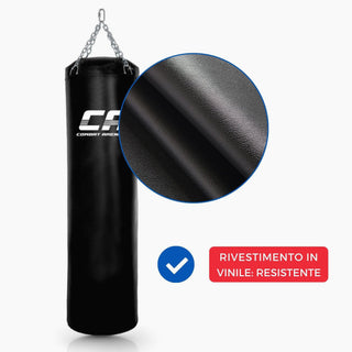 Sacco da boxe Combat Arena Training PRO 40 Kg Nero-Combat Arena